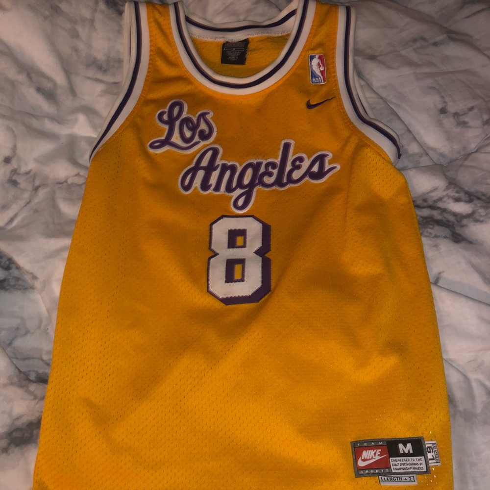 SOLD Kobe Bryant #8 Laker Gold NIKE Jersey M